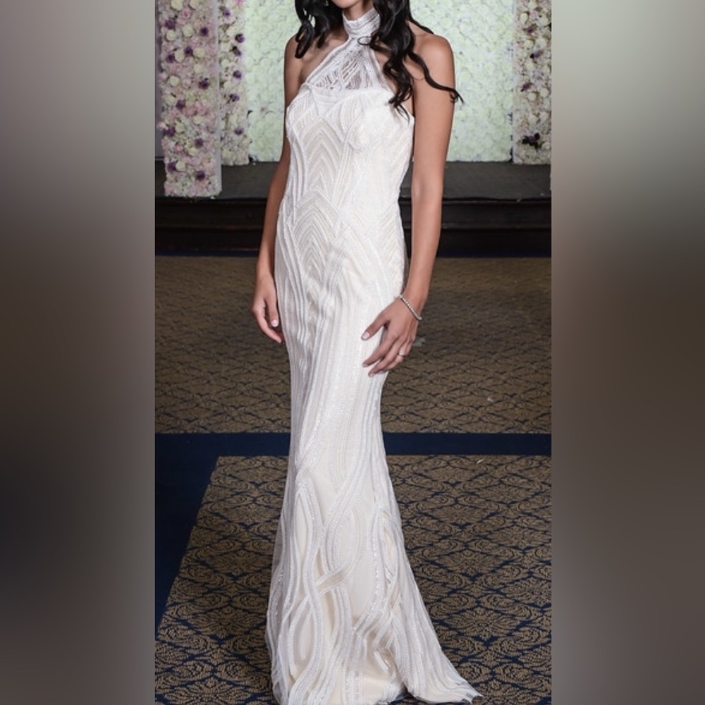 Beautiful ivory / white gown maxi dress